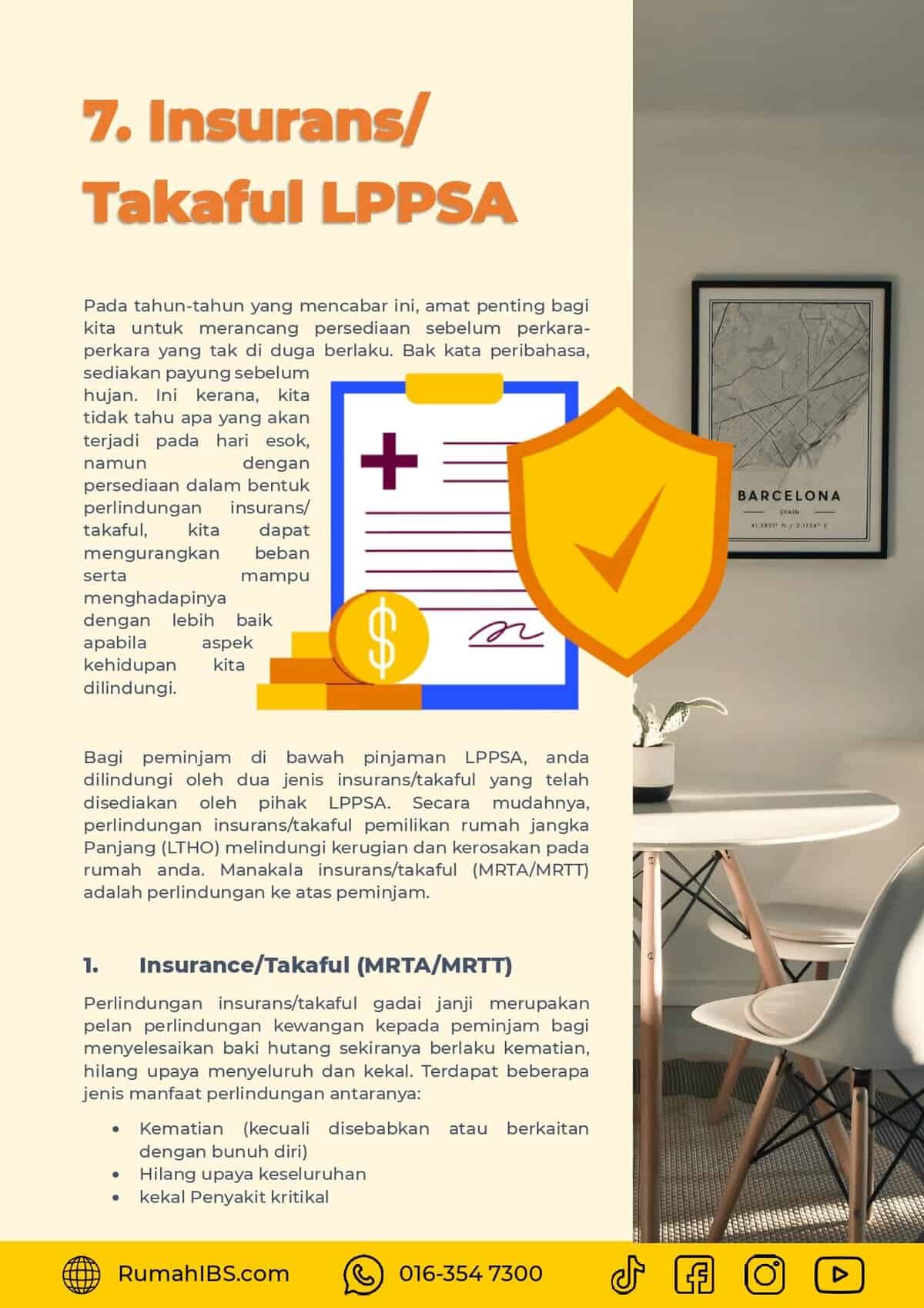 7. Insurans/ Takaful LPPSA